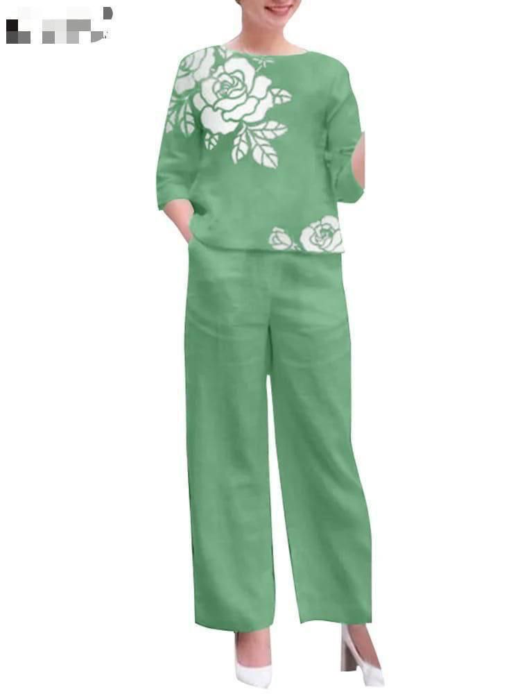 Premium floralPure cotton set Outfit Sets