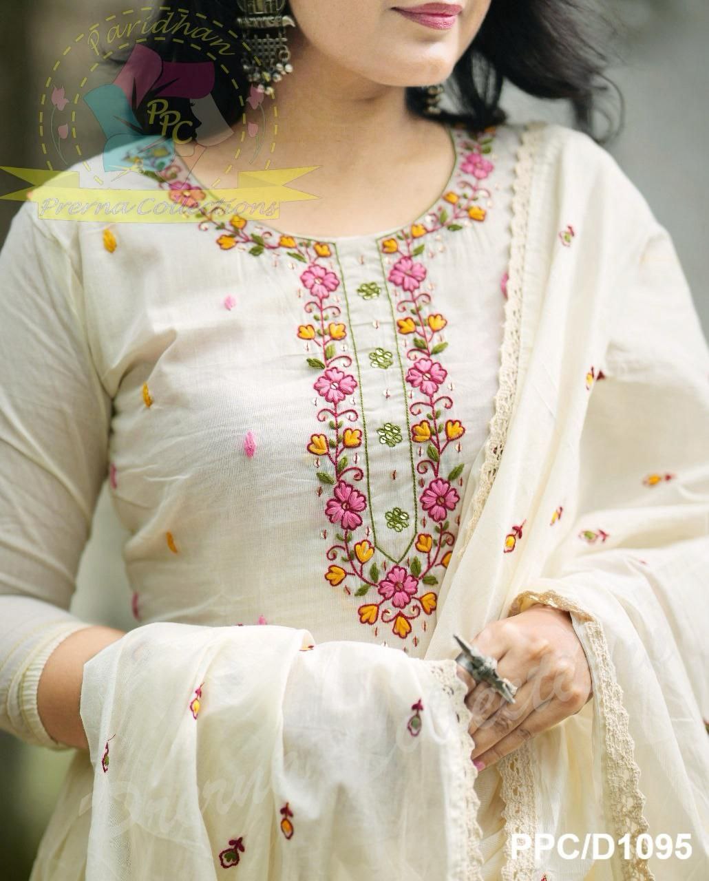 Premium floral Anarkali kurti Traditional & Ceremonial Clothing