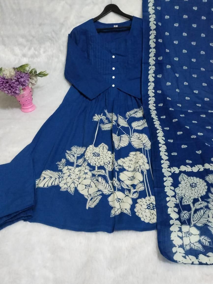 Premium floral Pure cotton kurti Traditional & Ceremonial Clothing