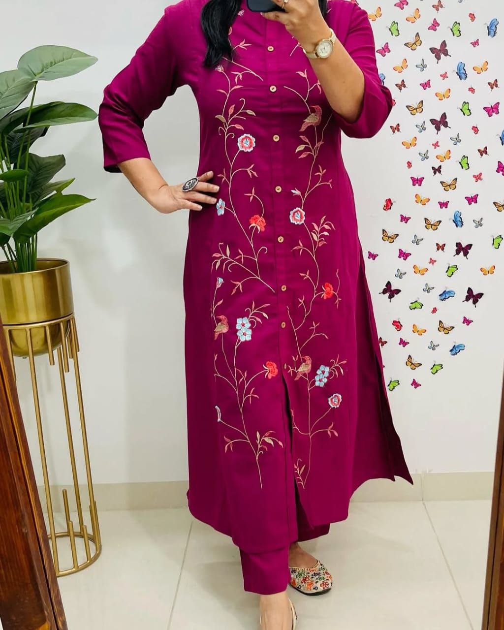 Premium  Embroidery kurti  Traditional & Ceremonial Clothing