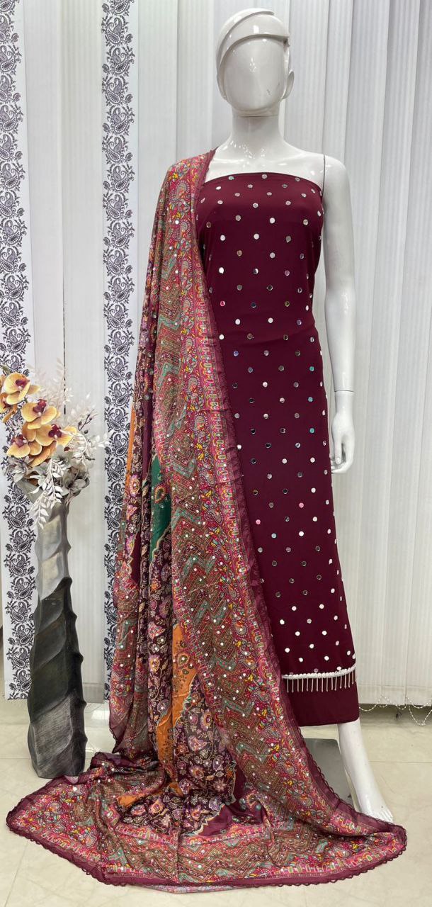 Premium Georget meterial  Traditional & Ceremonial Clothing