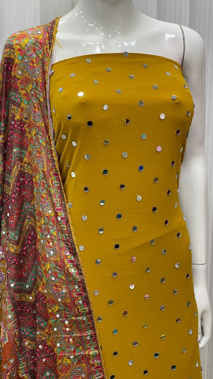 Premium Georget meterial  Traditional & Ceremonial Clothing
