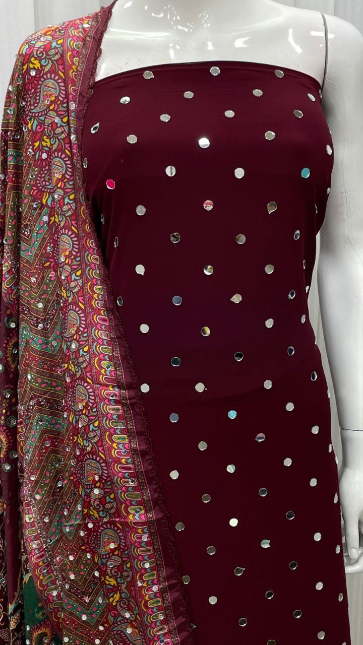 Premium Georget meterial  Traditional & Ceremonial Clothing