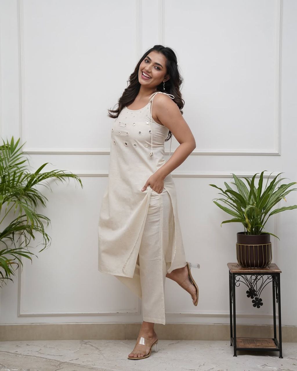 Premium  Cotton slub cord set  Outfit Sets