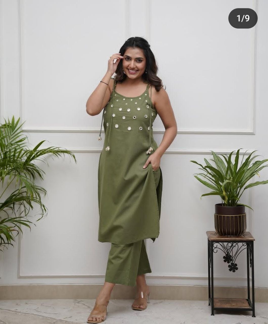 Premium  Cotton slub cord set  Outfit Sets
