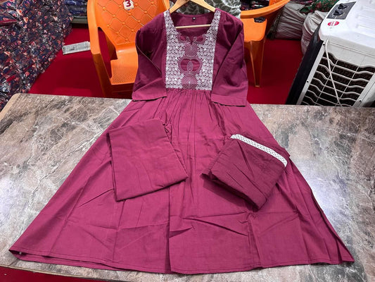 Anarkali kurta set