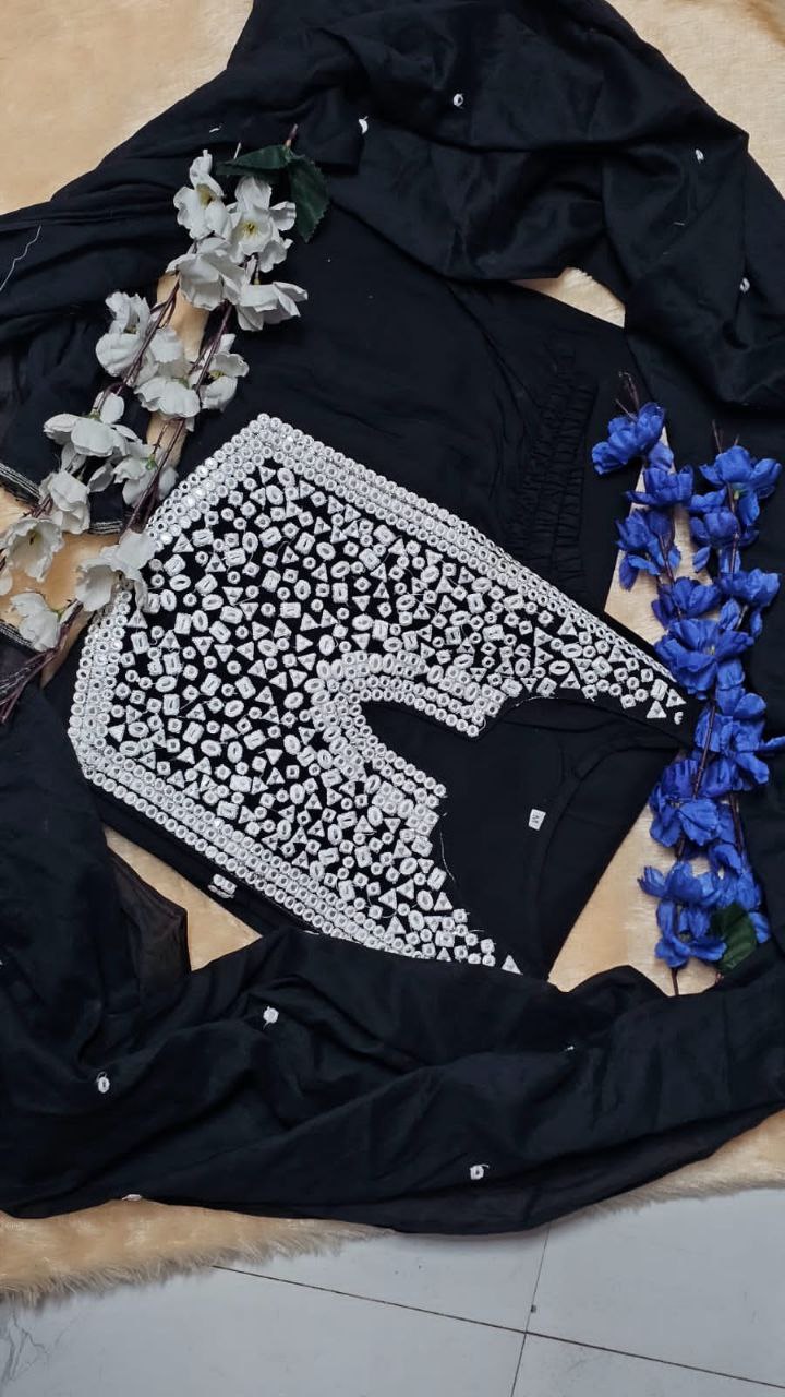 Premium floral Cotton anarkali Traditional & Ceremonial Clothing