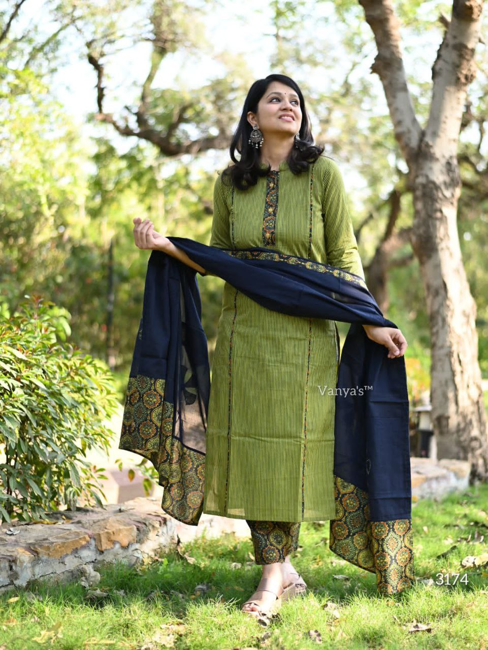 Premium multicolor Cotton ajrak suit Traditional & Ceremonial Clothing