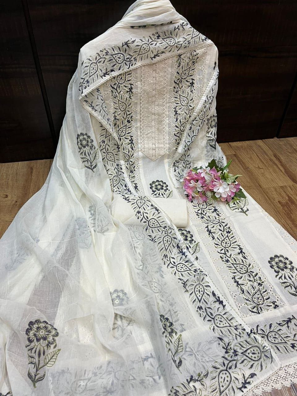 Premium white Churidhar meterial  Traditional & Ceremonial Clothing
