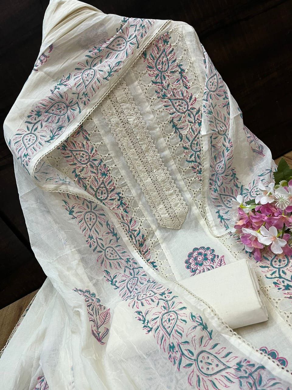 Premium white Churidhar meterial  Traditional & Ceremonial Clothing