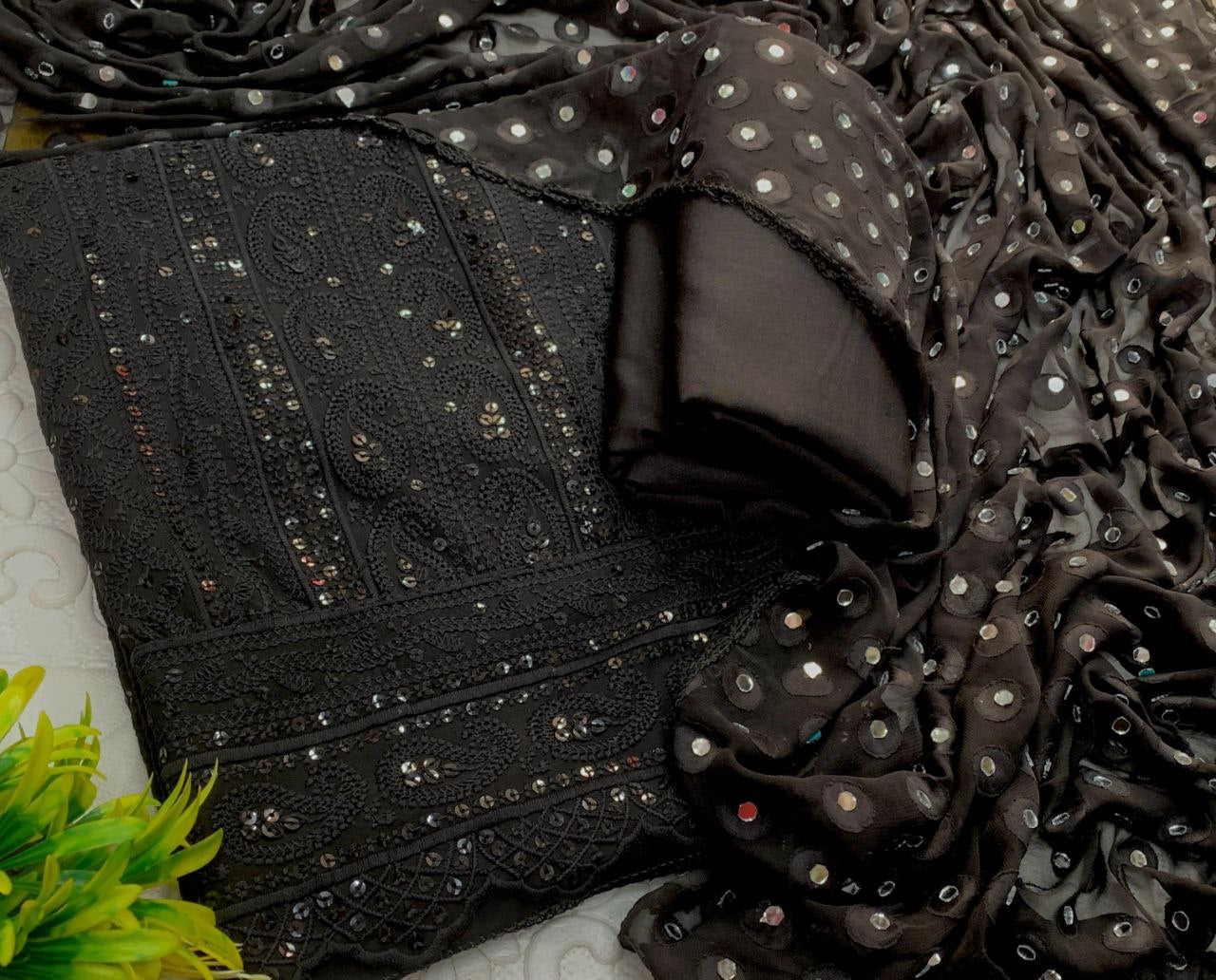Premium gold Mirrorr work materials Traditional & Ceremonial Clothing
