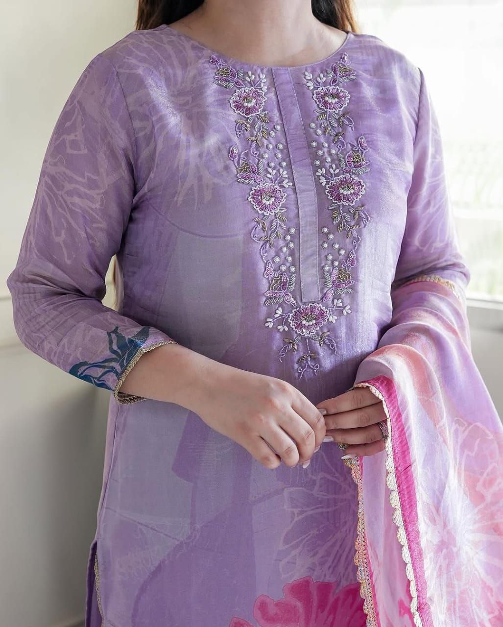 Premium  floral Kurti set Traditional & Ceremonial Clothing