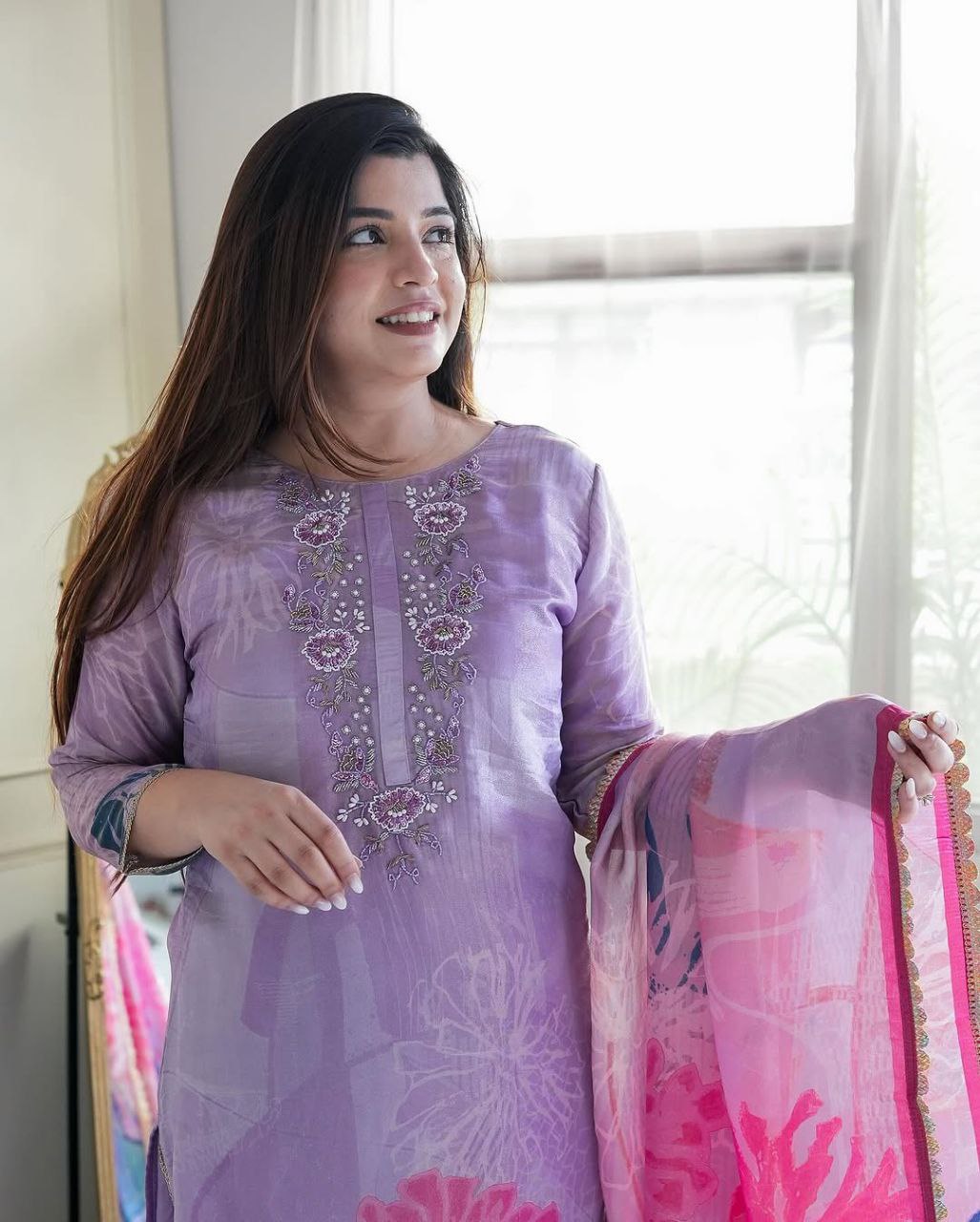 Premium  floral Kurti set Traditional & Ceremonial Clothing