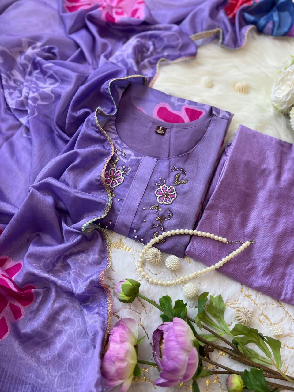Premium  floral Kurti set Traditional & Ceremonial Clothing