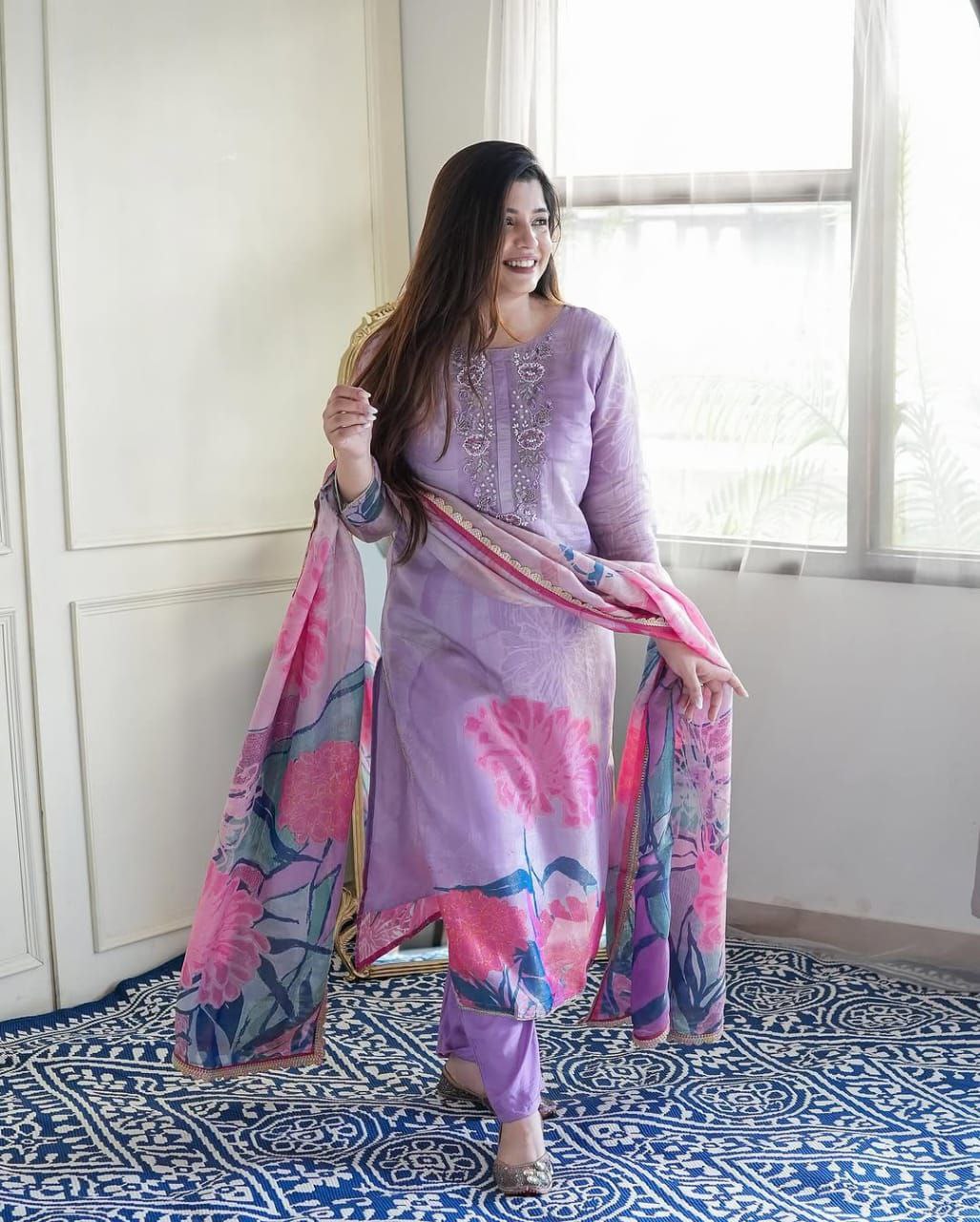 Premium  floral Kurti set Traditional & Ceremonial Clothing