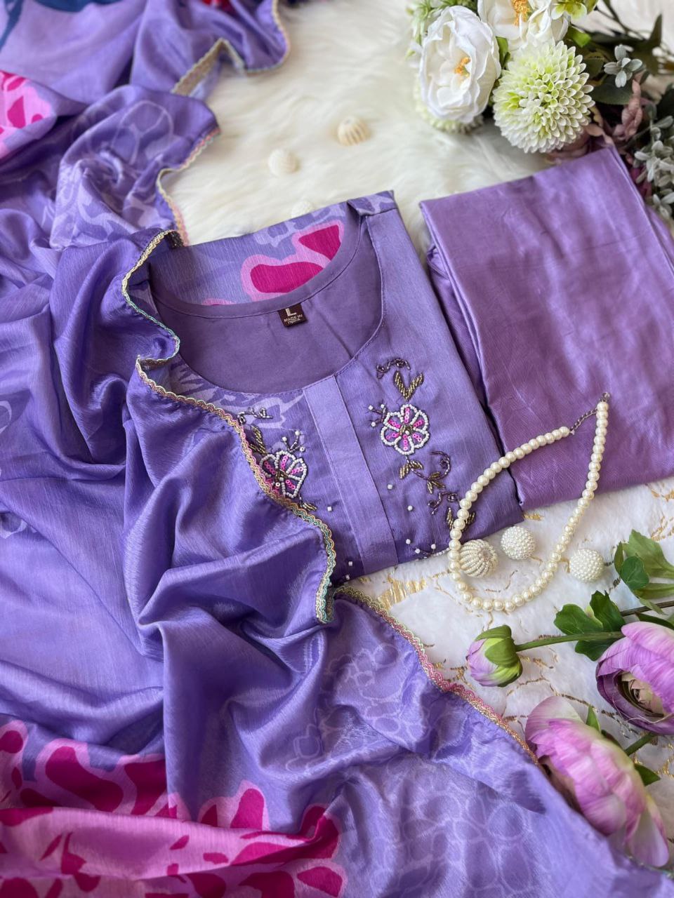 Premium  floral Kurti set Traditional & Ceremonial Clothing