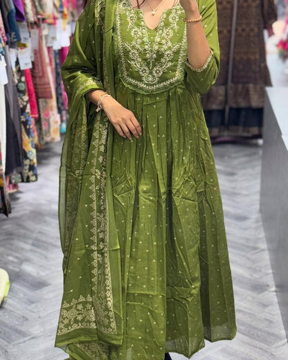 Anarkali kurta set