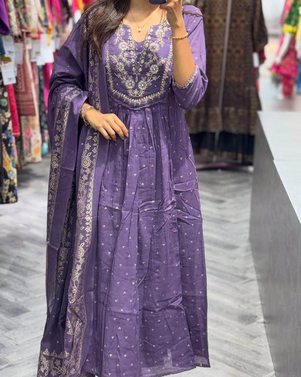 Anarkali kurta set