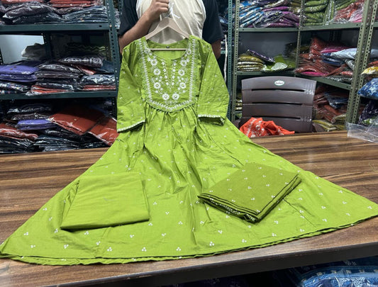 Anarkali kurta set