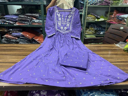 Anarkali kurta set