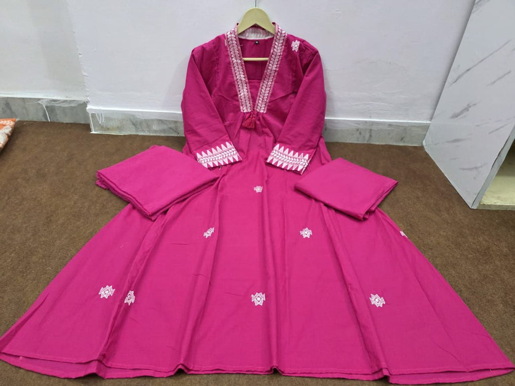 Premium Indian Anarkali kurta set Traditional & Ceremonial Clothing