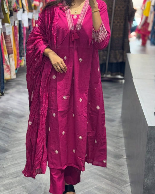 Anarkali kurta set