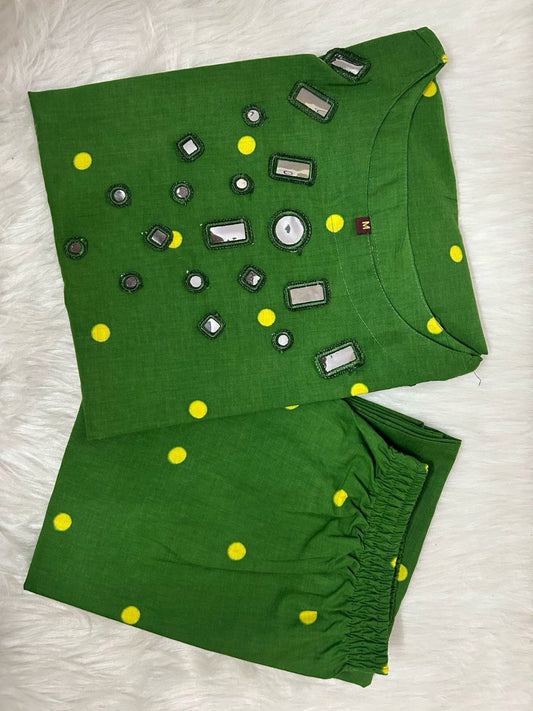 Aline cotton kurta set