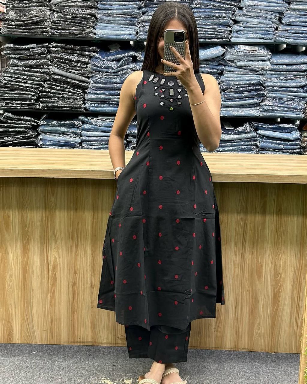 Premium  Aline cotton kurta set  Traditional & Ceremonial Clothing