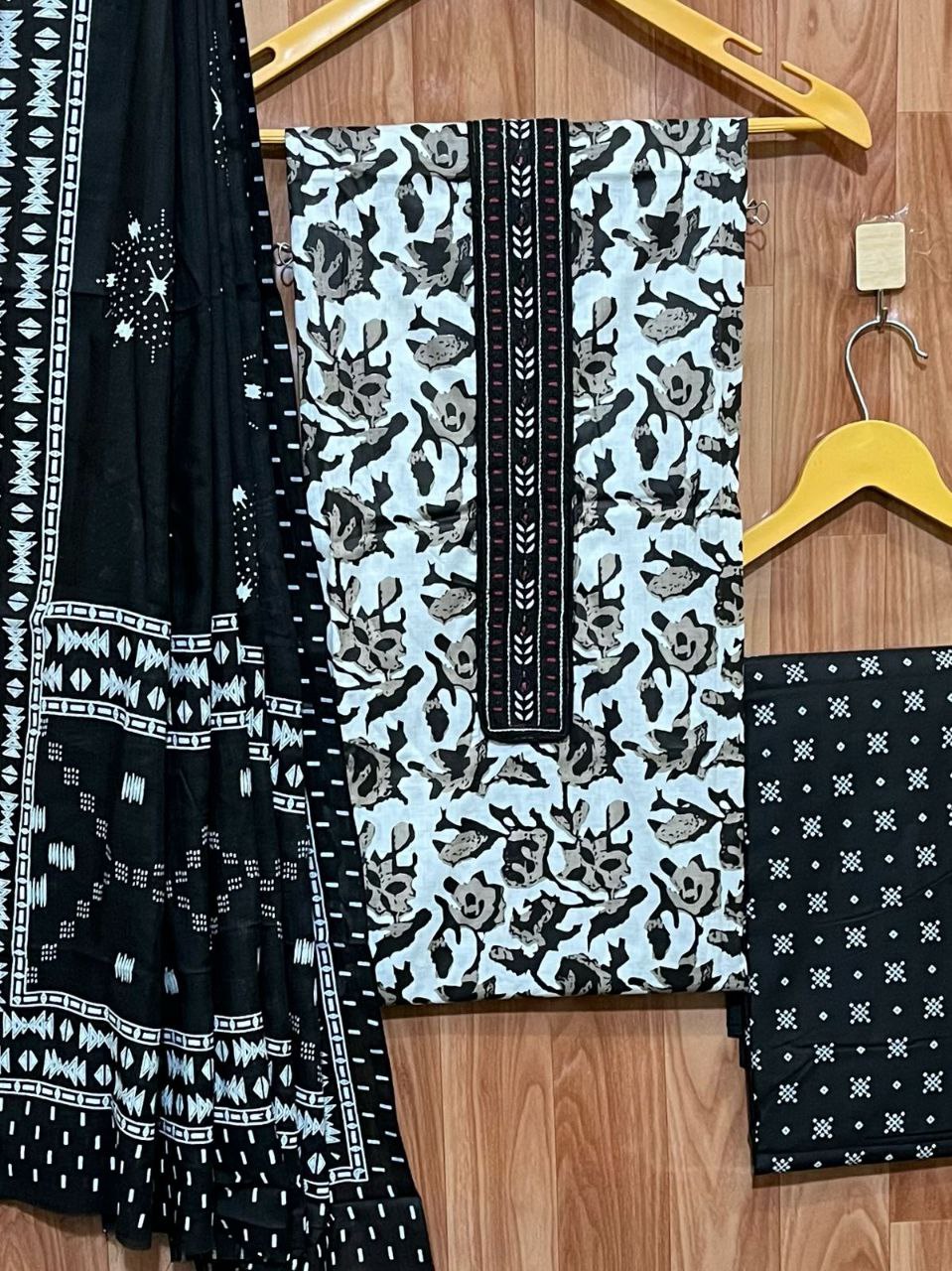 Premium floral Cotton set Traditional & Ceremonial Clothing