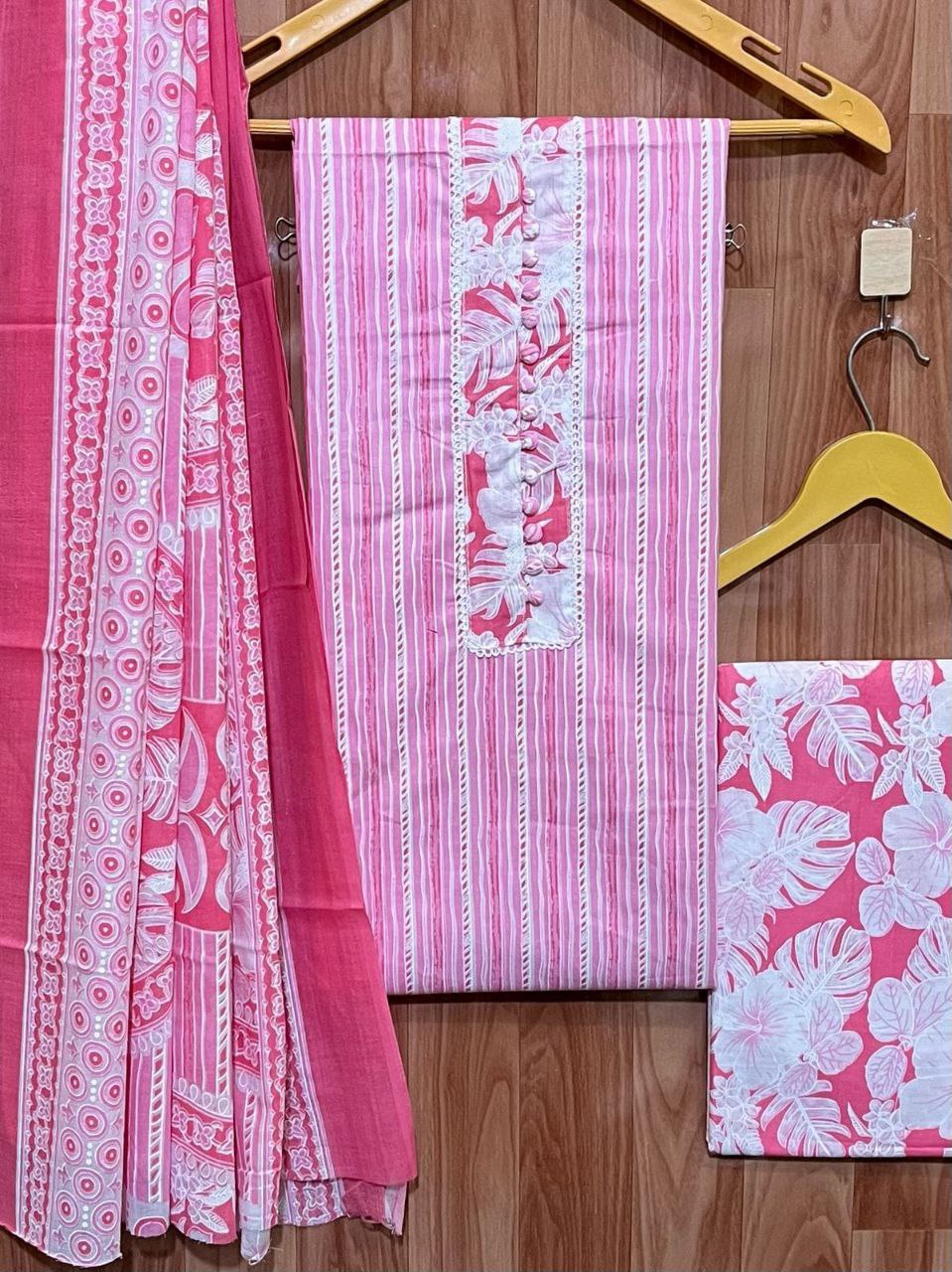 Premium floral Cotton set Traditional & Ceremonial Clothing