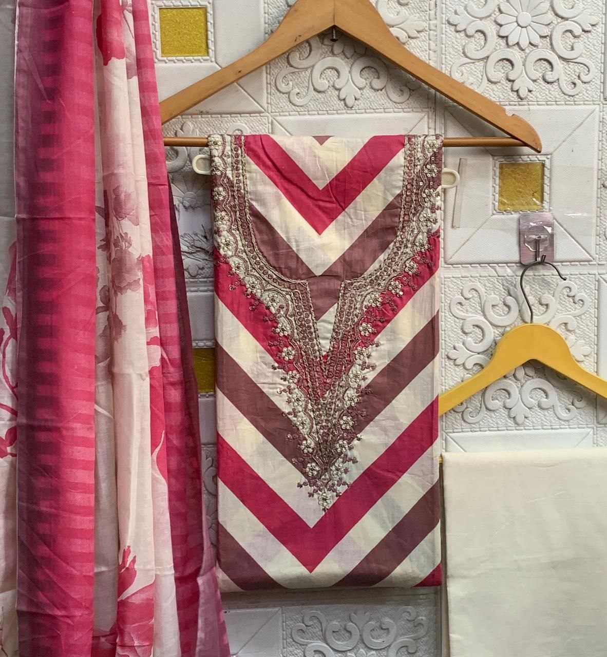 Premium floral Cotton set Traditional & Ceremonial Clothing