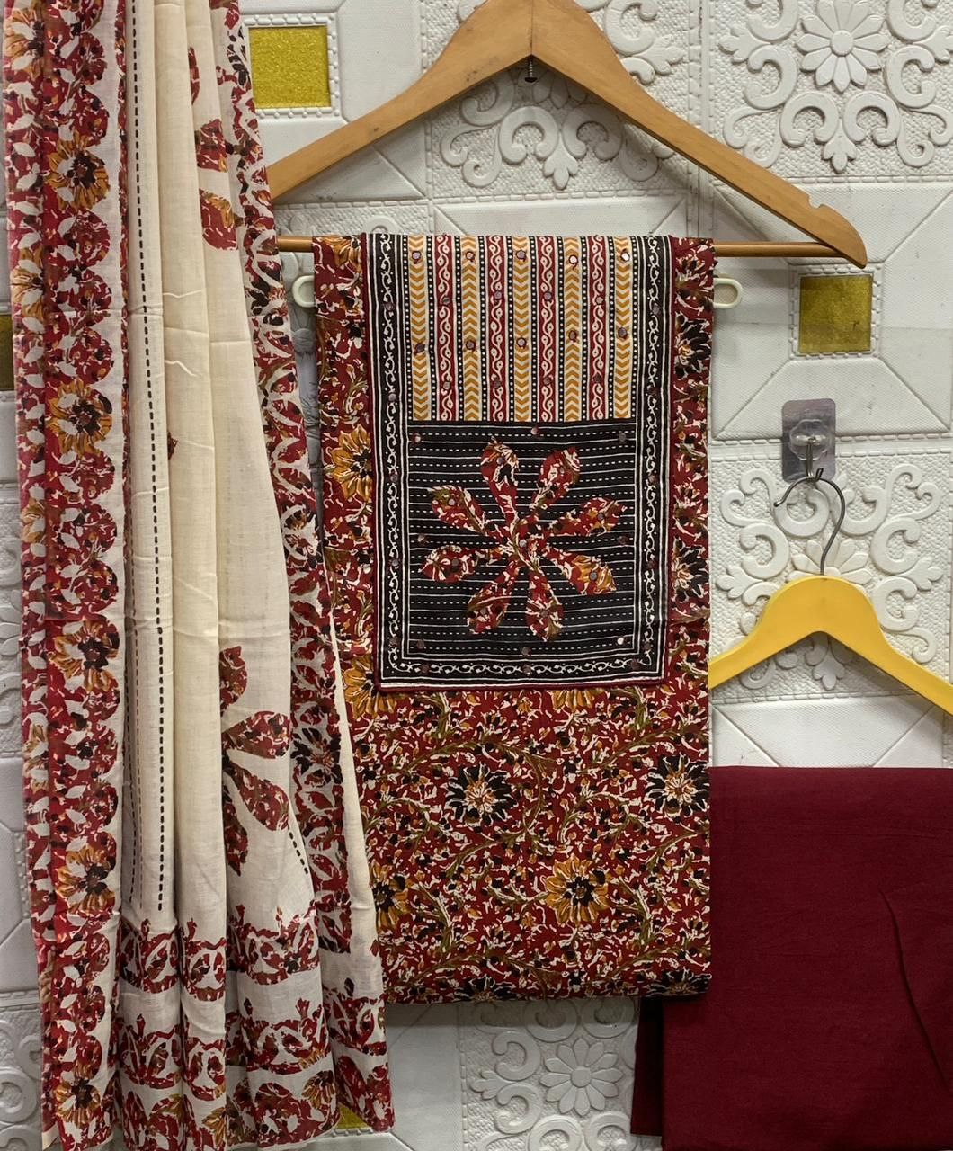 Premium floral Cotton set Traditional & Ceremonial Clothing