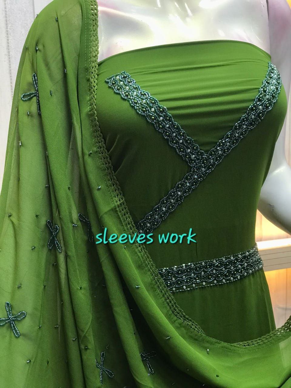 Premium Georget material Traditional & Ceremonial Clothing
