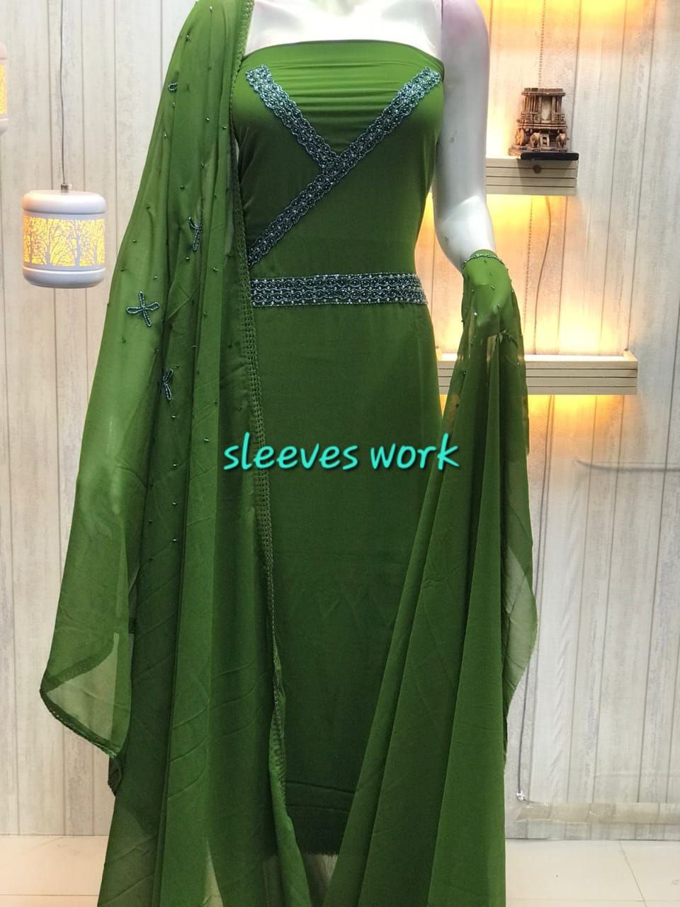 Premium Georget material Traditional & Ceremonial Clothing