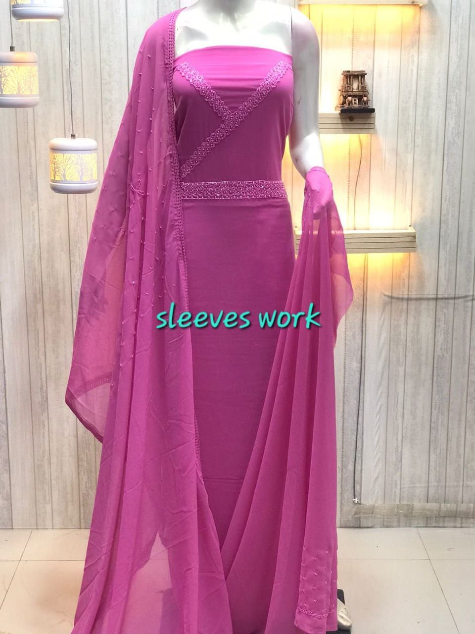 Premium Georget material Traditional & Ceremonial Clothing