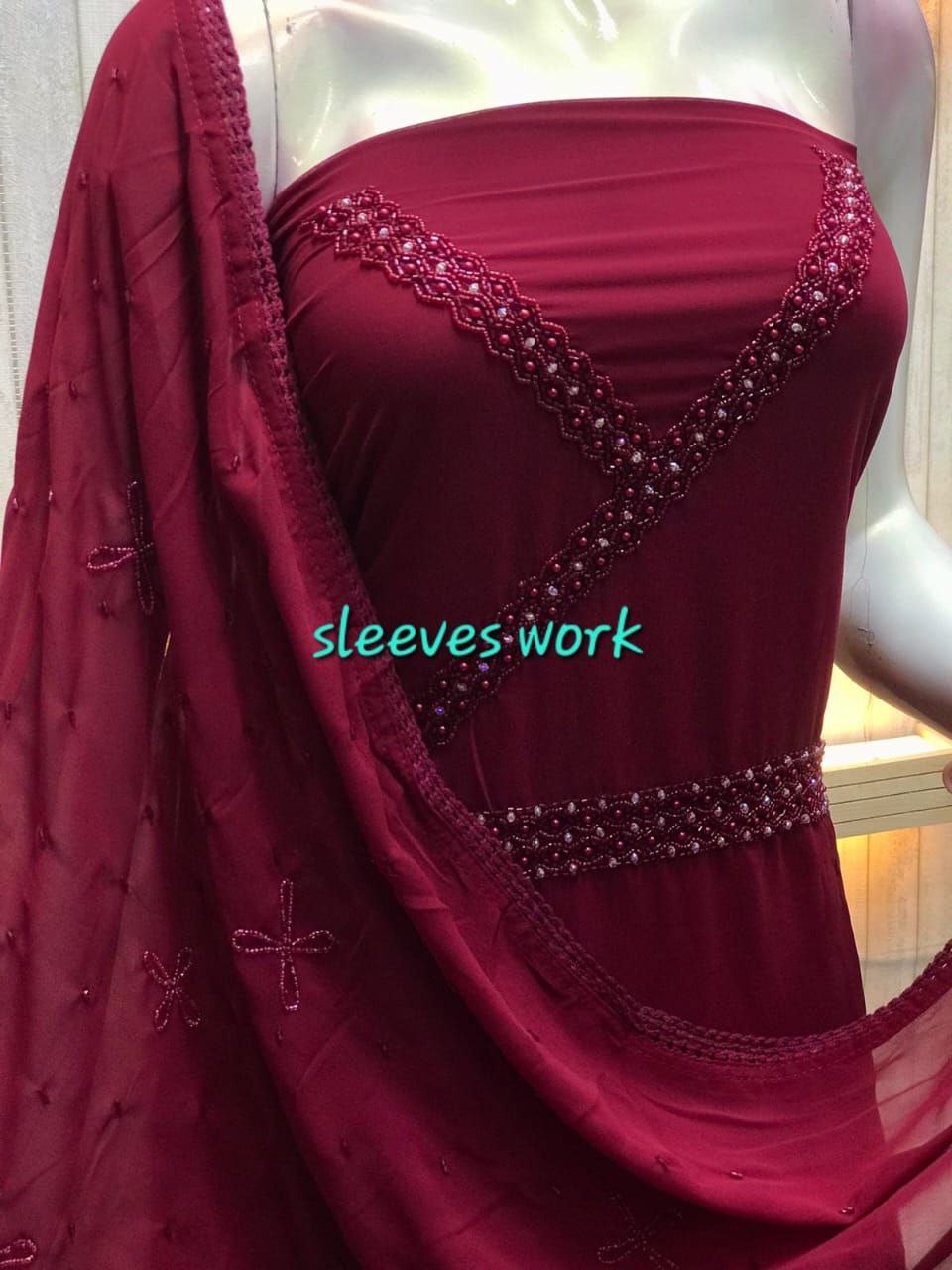 Premium Georget material Traditional & Ceremonial Clothing