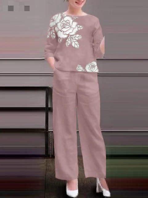 Premium floralPure cotton set  Outfit Sets