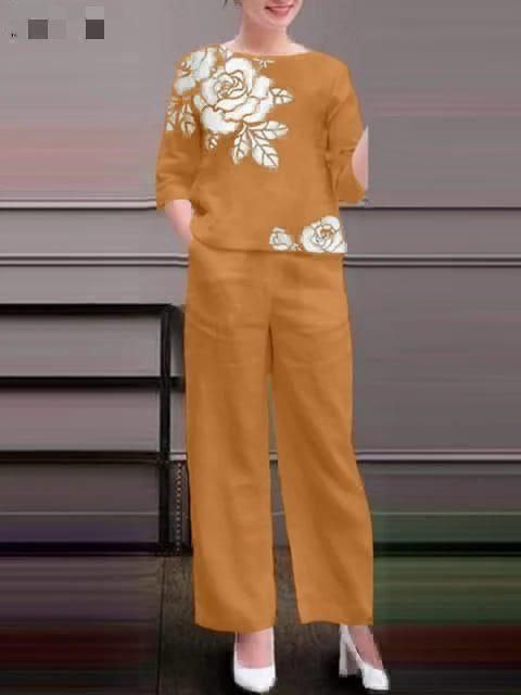 Premium floralPure cotton set  Outfit Sets