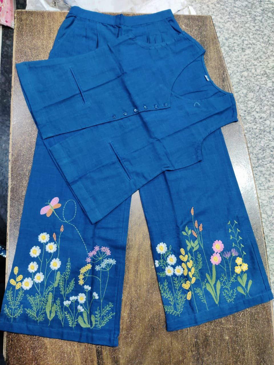 Premium floral Cord set  Outfit Sets