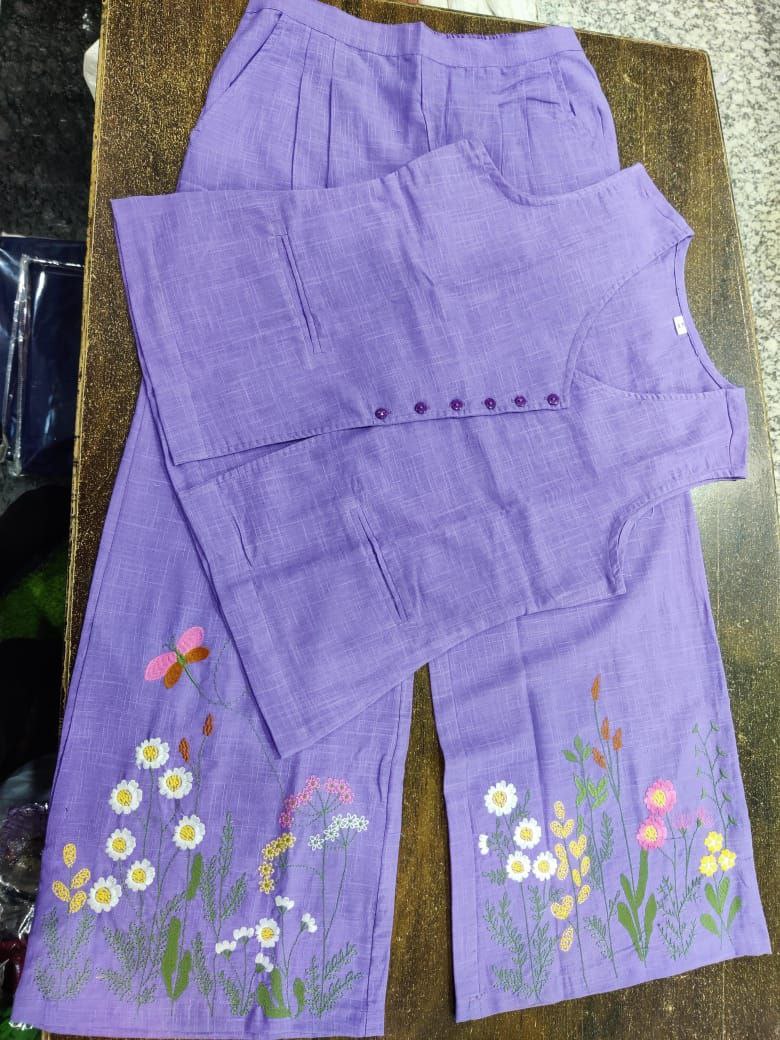 Premium floral Cord set  Outfit Sets