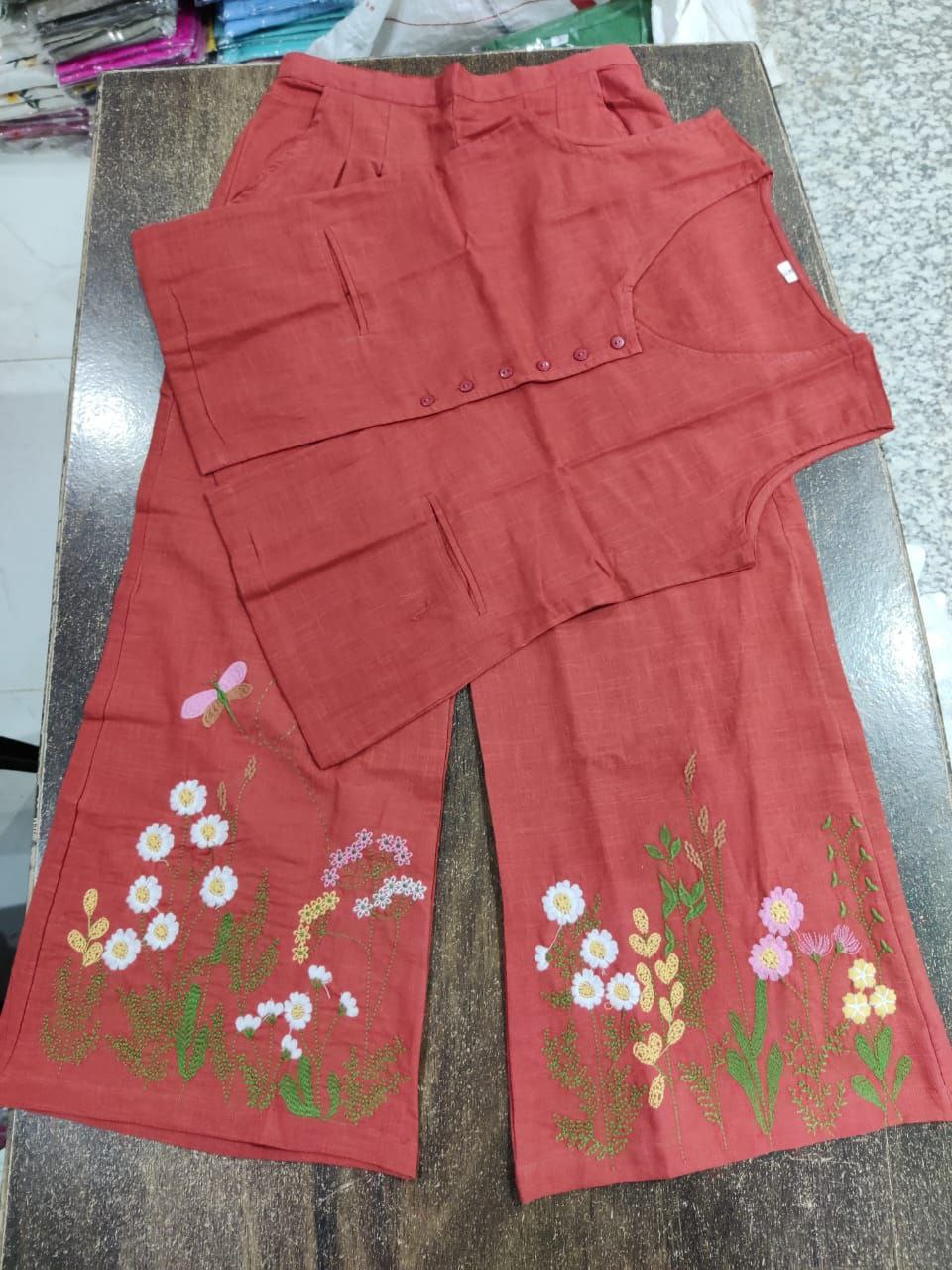 Premium floral Cord set  Outfit Sets