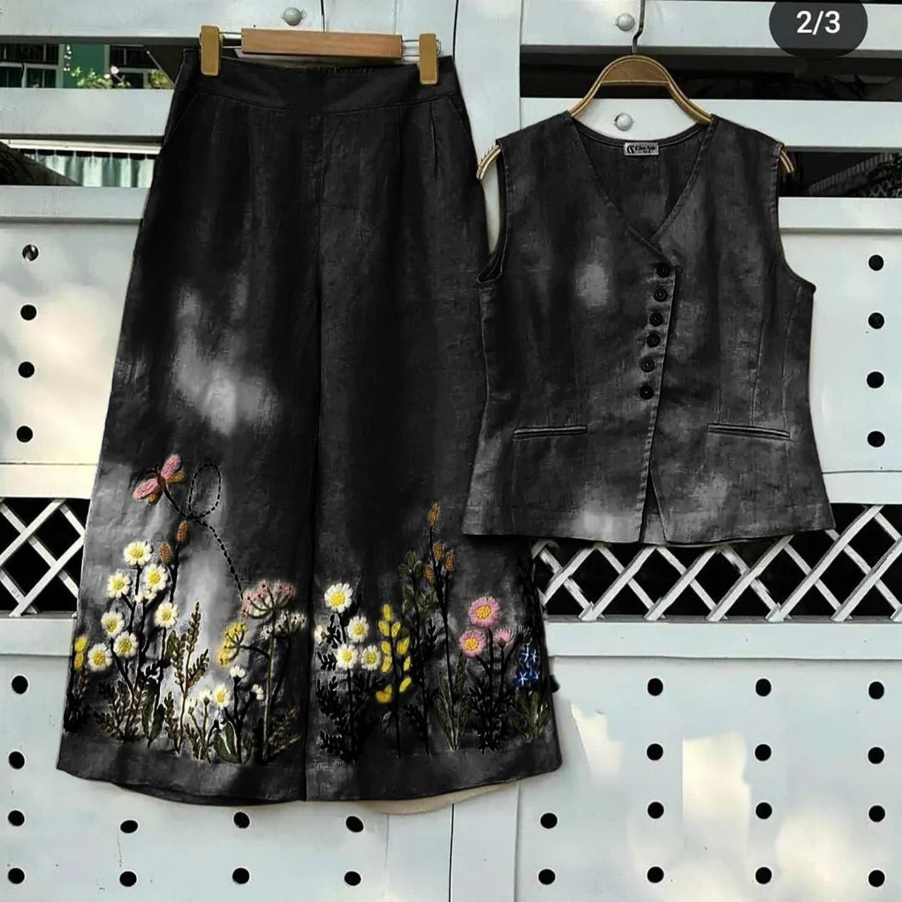 Premium floral Cord set  Outfit Sets