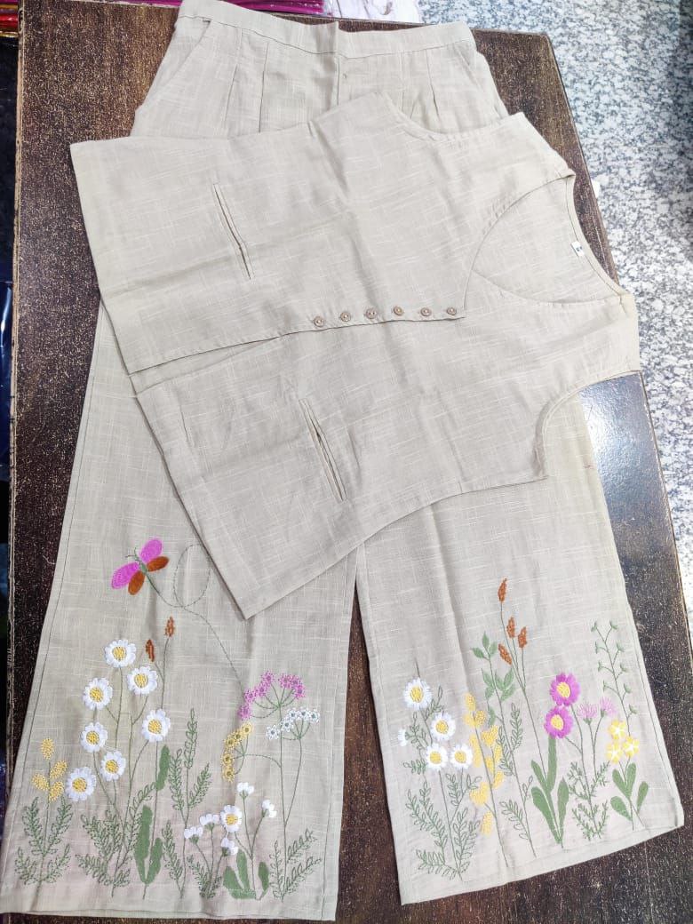 Premium floral Cord set  Outfit Sets