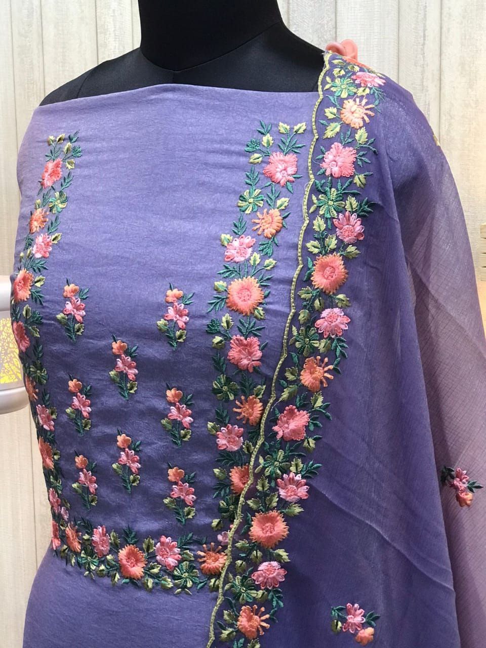 Premium floral purple Traditional & Ceremonial Clothing