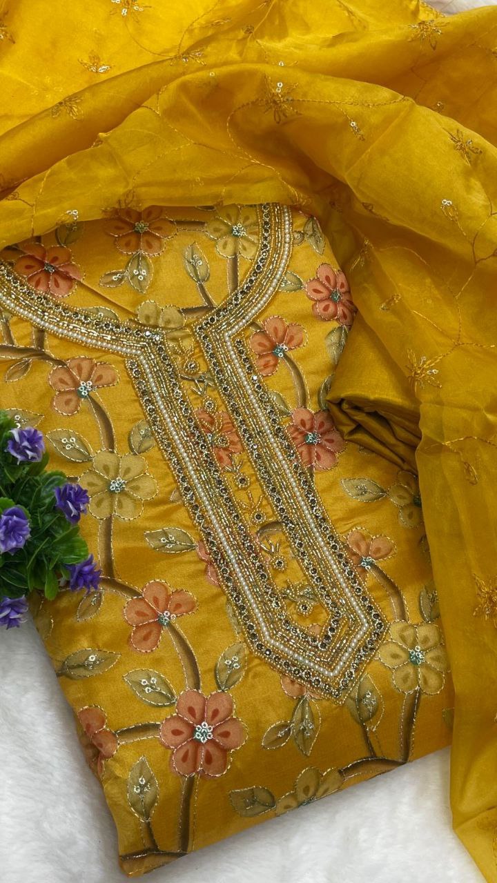 Premium floral Material