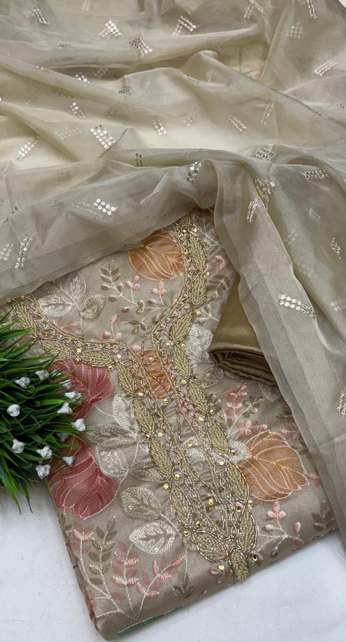 Premium floral Material Traditional & Ceremonial Clothing