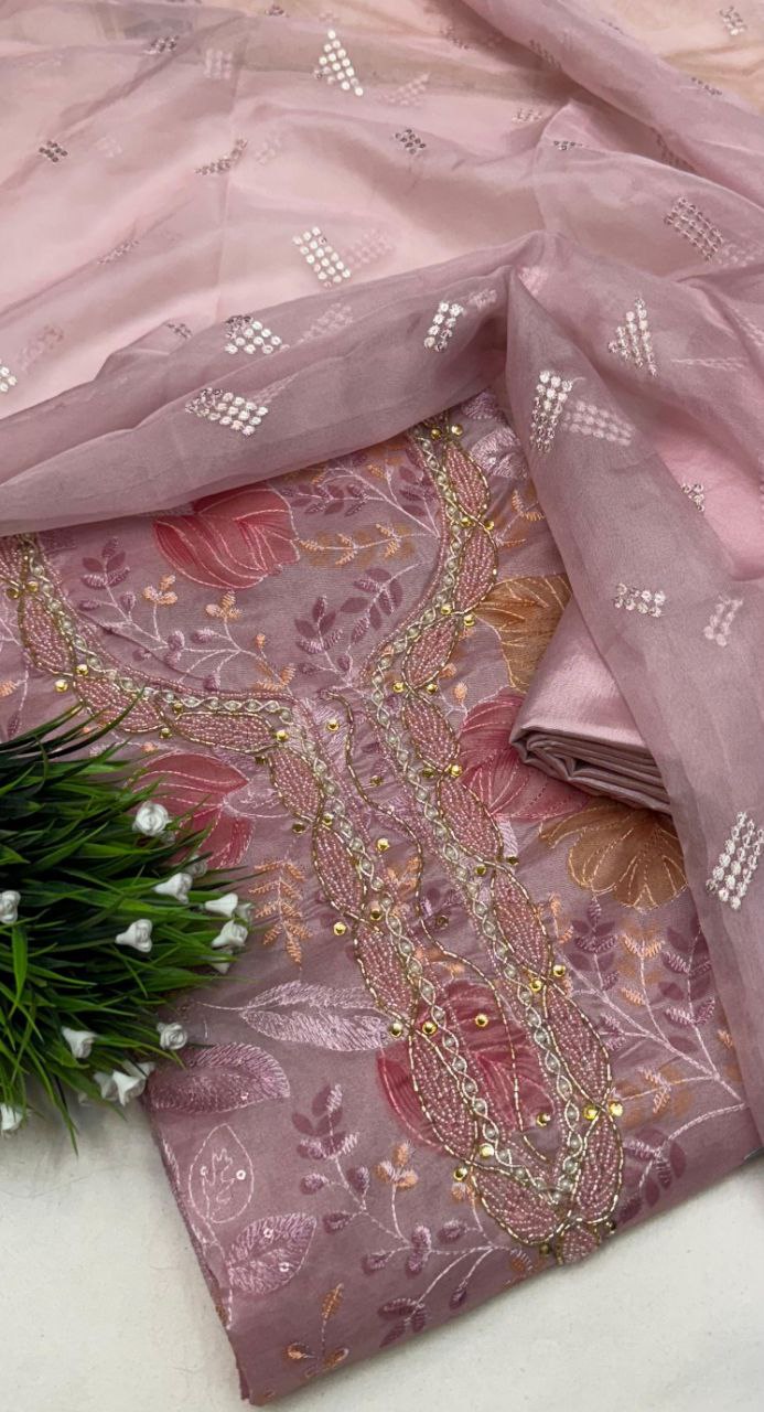 Premium floral Material Traditional & Ceremonial Clothing
