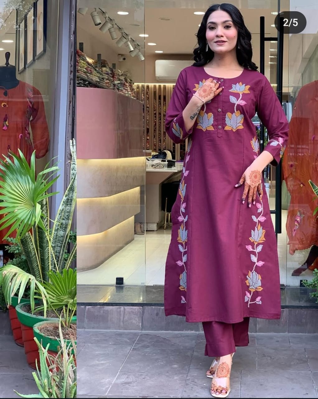 Premium  floral solid embro  Traditional & Ceremonial Clothing