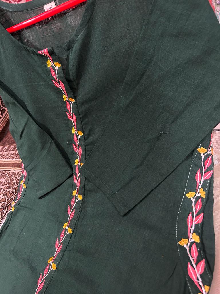 Premium green kurthi  Traditional & Ceremonial Clothing